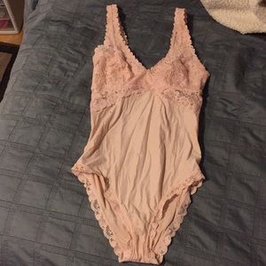 Silk Lacey body suit